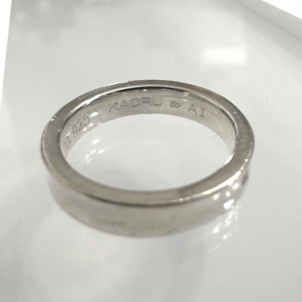 💎 TIFFANY&CO. 1837 Silver 925 Thin Band Ring sz: 49 - Picture 7 of 12